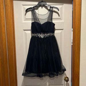 Navy Homecoming Dress: Size 1